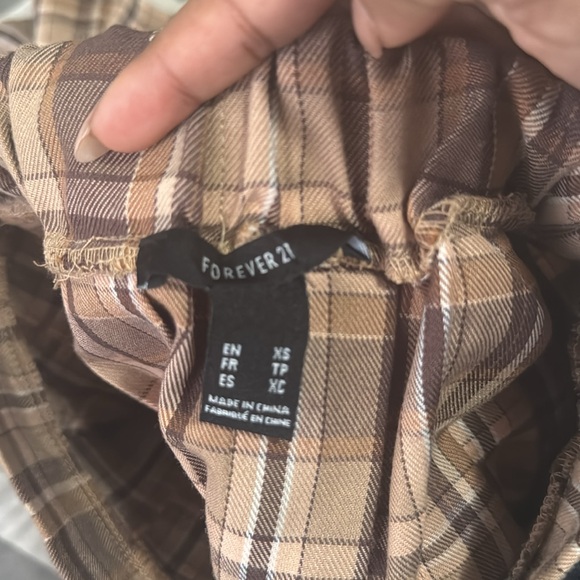 Forever 21 plaid skirt - Picture 3 of 3